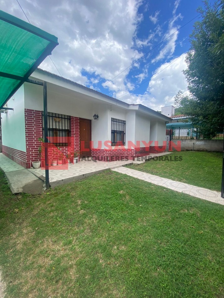 ALQUILO CASA 2 DORMIT X TEMPORADA VILLA CARLOS PAZ
