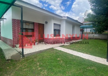 ALQUILO CASA 2 DORMIT X TEMPORADA VILLA CARLOS PAZ
